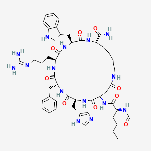 Melanotan II chemical structure